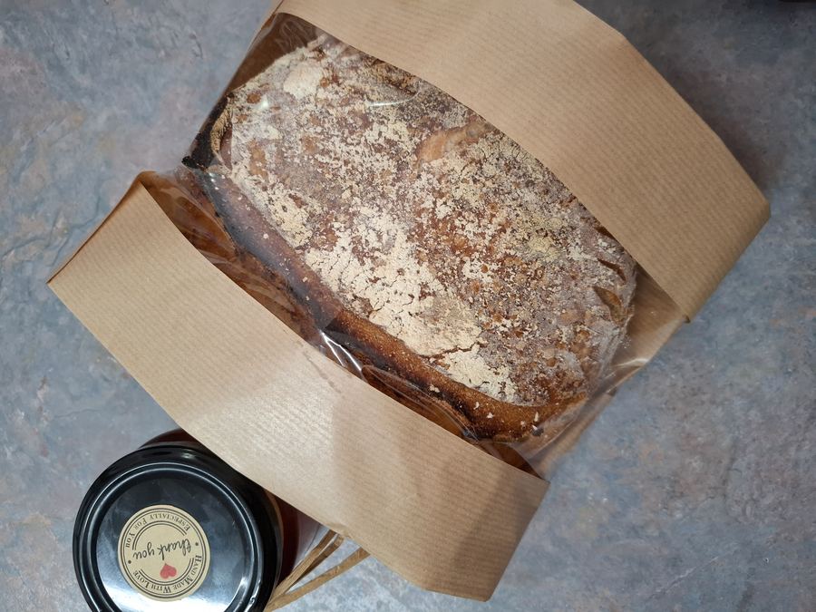 Sourdough loaves baked from scratch by Donna Hawkins, You Beaut Co Kalgoorlie-Boulder